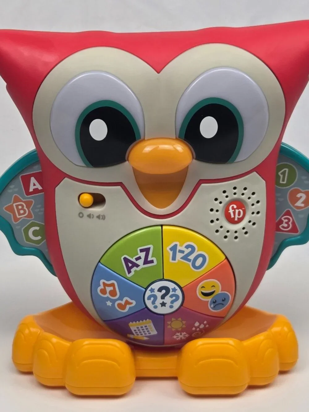 Fisher Price Linkimals Light Up and Learn Owl Interactive Musical Learning Toy